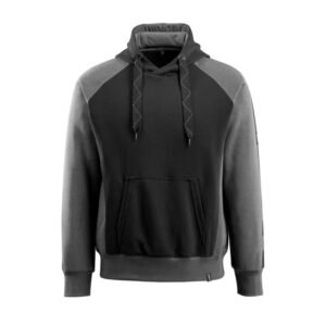 MASCOT® REGENSBURG Kapuzensweatshirt, SCHWARZ/DUNKELANTHRAZIT (60% BW/40% Polyester, 340 g/m²)