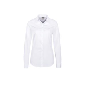"Bluse 1/1arm ""performance"", 60% Baumwolle/40% Polyester, weiß"