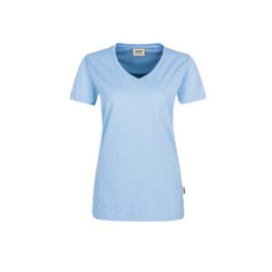 Women-T-Shirt Performance, ICE-BLUE (50% BW/50% Polyester, 160 g/m²)