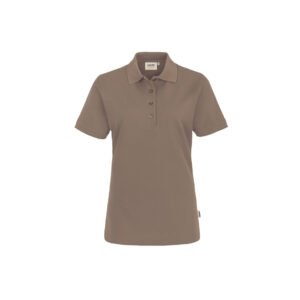 Women-Poloshirt Performance, NOUGAT (50% BW/50% Polyester, 200 g/m²)