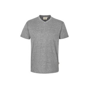 V-Shirt Classic, GRAUMELIERT (85% Baumwolle, 15% Viskose, 160 g/m²)