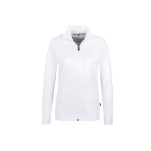 HAKRO Damen Interlockjacke weiß