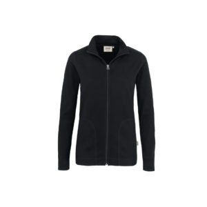 HAKRO Damen Interlockjacke schwarz