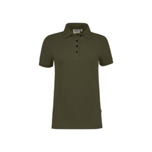HAKRO Damen Poloshirt Bio-Baumwolle GOTS olive