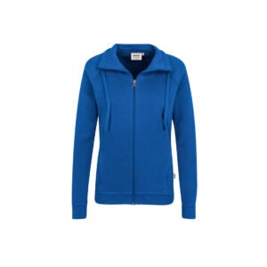Women-Sweatjacke College, ROYAL (70% BW/30% Polyester, 300 g/m²)