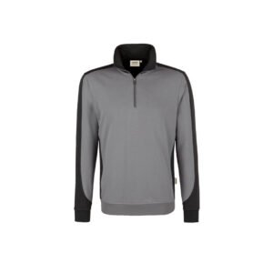 Zip-Sweatshirt-CONTRAST PERFORMANCE, Farbe titan/anthrazit