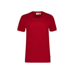HAKRO T-Shirt Bio-Baumwolle GOTS rot