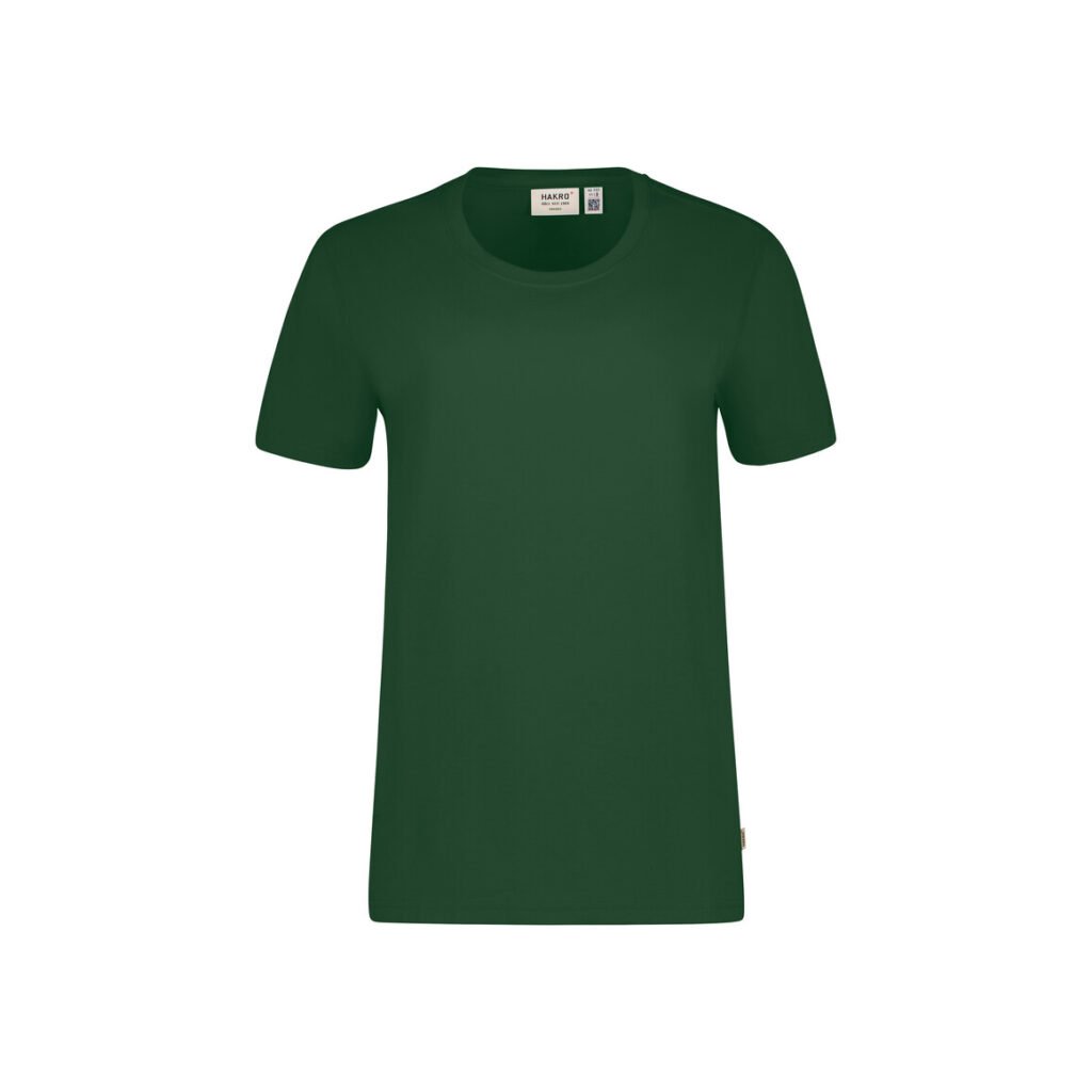 HAKRO T-Shirt Bio-Baumwolle GOTS tanne