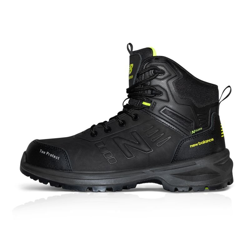 midclbr-schwarz, Sicherheitsstiefel EN ISO 20345:2011: S3 SRC