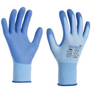 Art. K552F Strickhandschuh mit Beschichtung, Farbe: blau