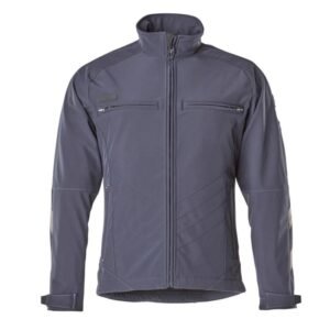 MASCOT® DRESDEN Soft Shell Jacke mit Stretch, SCHWARZBLAU (100% Polyester/305 g/m²)