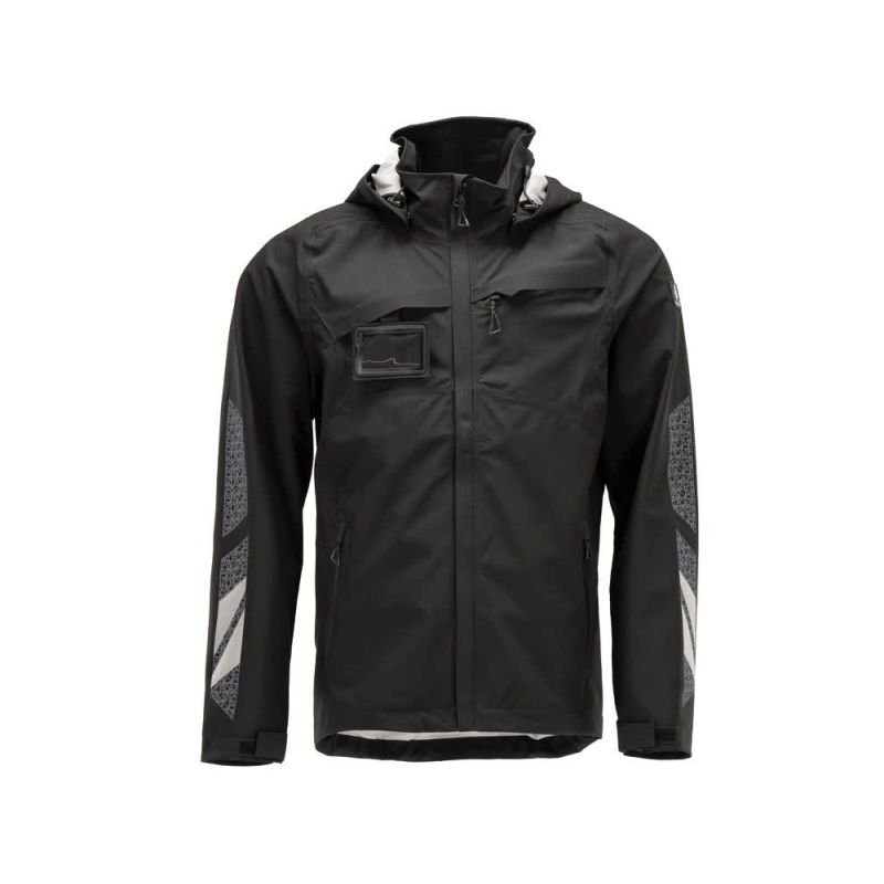 MASCOT® Accelerate Hard Shell Jacke, leicht, wasserdicht schwarz
