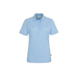 Women-Poloshirt Performance, ICE-BLUE (50% BW/50% Polyester, 200 g/m²)