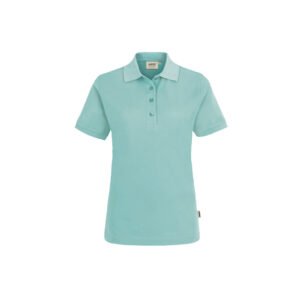 Women-Poloshirt Performance, ICE-GREEN (50% BW/50% Polyester, 200 g/m²)