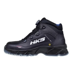 CPO-50 BOA Sicherheitsstiefel, schwarz, DIN EN 20345:2011 S3 SRC ESD