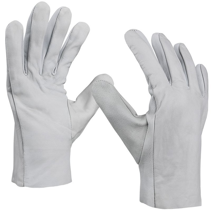 Art. 2000 Nappalederhandschuh, Farbe: grau