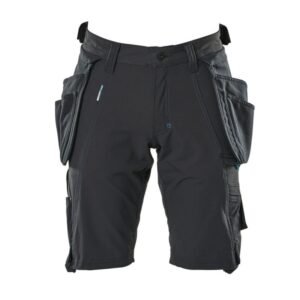 MASCOT® ADVANCED Shorts mit Hängetaschen, SCHWARZBLAU ( 93%Nylon/7% Elasthan, 250g/m²