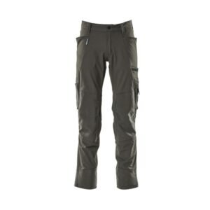 Hose mit Knietaschen, Stretchstoff, Farbe: dunkelanthrazit