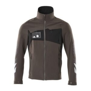 MASCOT® Accelerate Jacke, Vier-Wege-Stretchstoff, leicht dunkelanthrazit/schwarz