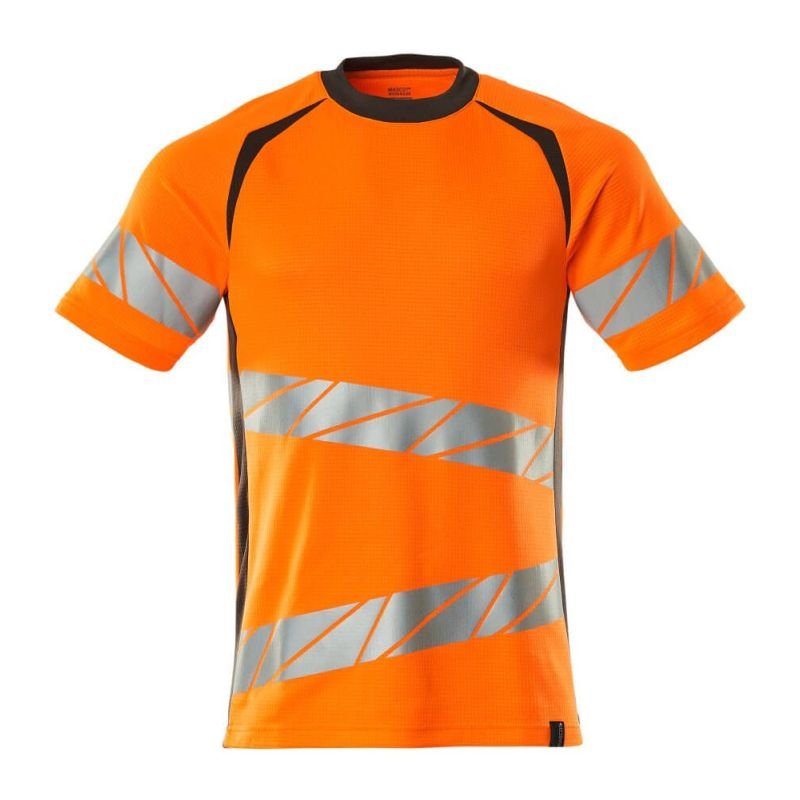 MASCOT® Accel. Safe T-shirt T-Shirt, moderne Passform hi-vis orange/dunkelanthrazit