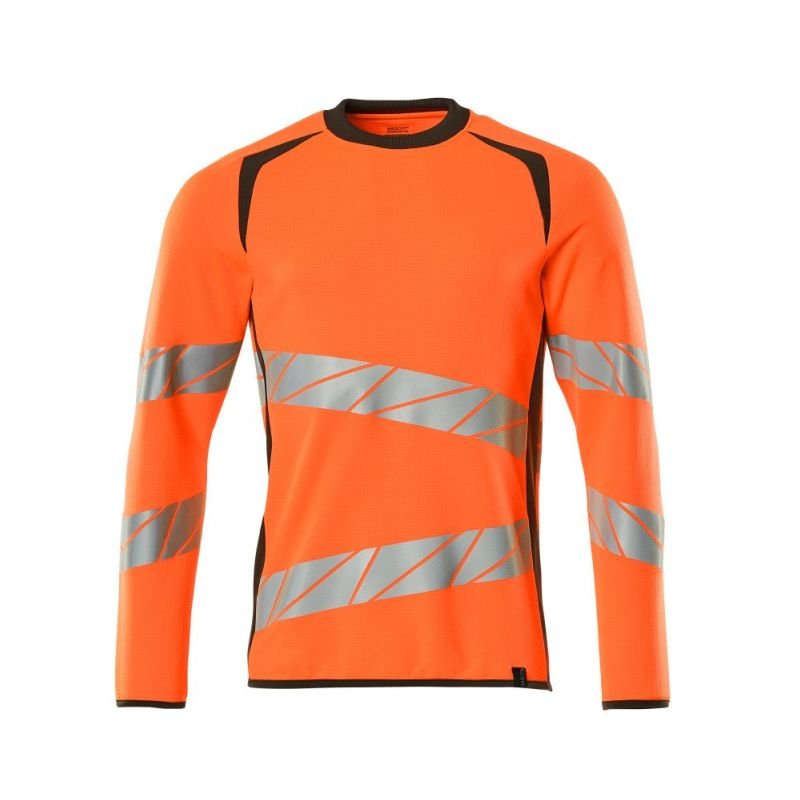 MASCOT® Accel. Safe Sweatshirt Sweatshirt, moderne Passform hi-vis orange/dunkelanthrazit