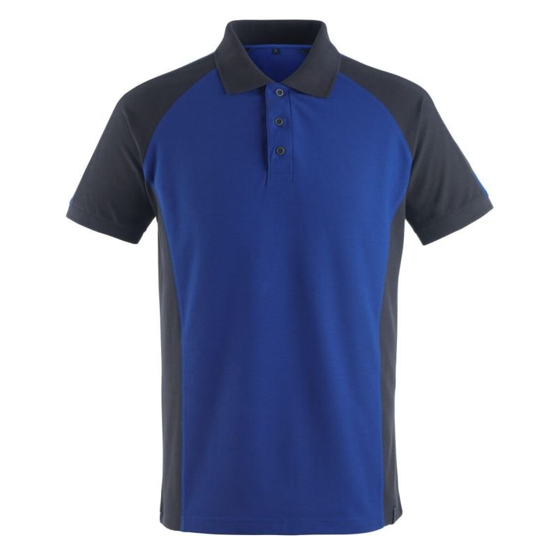 MASCOT® Bottrop Polo-shirt kornblau/schwarzblau