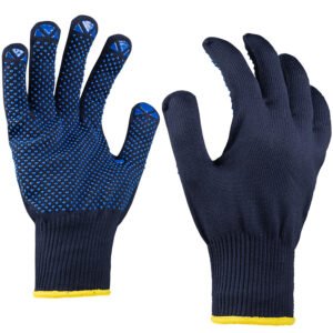 Art. 11303 Strickhandschuh mit Noppen, Farbe: blau