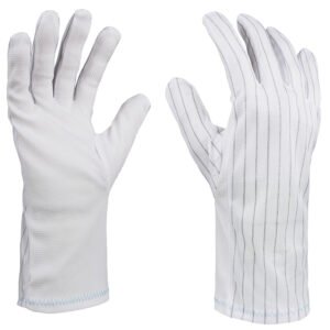 Art. 13800 Nylon/Baumwollhandschuh,  Farbe: weiß