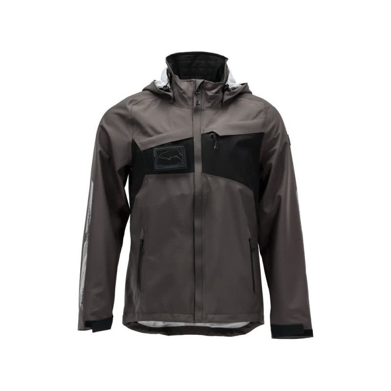 MASCOT® Accelerate Hard Shell Jacke, leicht, wasserdicht dunkelanthrazit/schwarz
