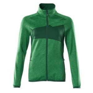 MASCOT® Accelerate Fleecepullover mit Reißverschluss, Damen grasgrün/grün