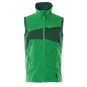 MASCOT® Accelerate Weste, Vier-Wege-Stretchstoff, leicht grasgrün/grün