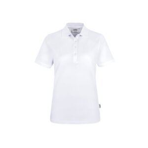 Women-Poloshirt Classic, WEISS (100% BW/ 200 g/m²)