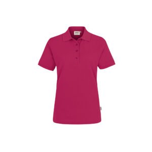 Women-Poloshirt Performance, MAGENTA (50% BW/50% Polyester, 200 g/m²)