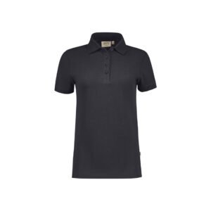 HAKRO Damen Poloshirt Bio-Baumwolle GOTS karbongrau