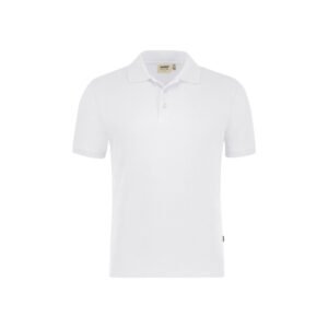 HAKRO Poloshirt Bio-Baumwolle GOTS weiß