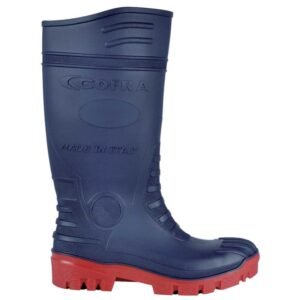 Typhoon Blue/Red S5 PVC/Nitril Sicherheitsstiefel EN ISO 20345:2011 S5 SRC