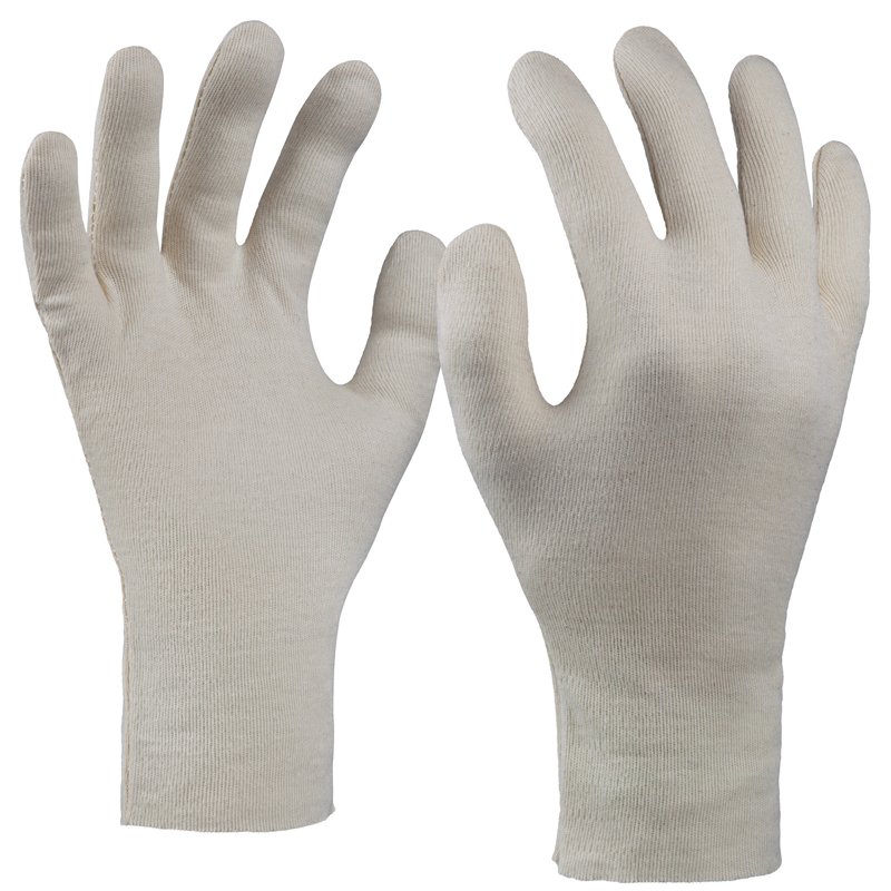 Art. 1011/OS Baumwollhandschuh, Farbe: beige (natur)