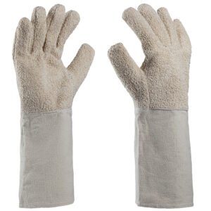Art. 1140/38-12 Baumwollterryhandschuh, Farbe: beige (natur)