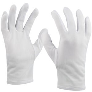 Art. 1020 Nylonhandschuh,  Farbe: weiß