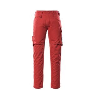 MASCOT® OLDENBURG Hose, ROT/SCHWARZ (65% Polyester/35% BW, 270 g/m²)