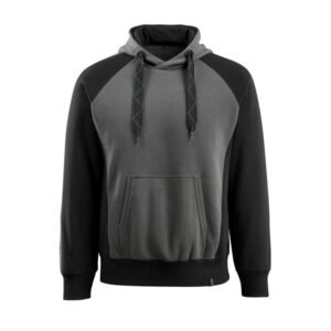 MASCOT® REGENSBURG Kapuzensweatshirt, DUNKELANTHRAZIT/SCHWARZ (60% BW/40% Polyester, 340 g/m²)