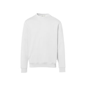 Sweatshirt Premium, WEISS (70% BW/30% Polyester, 300 g/m²)